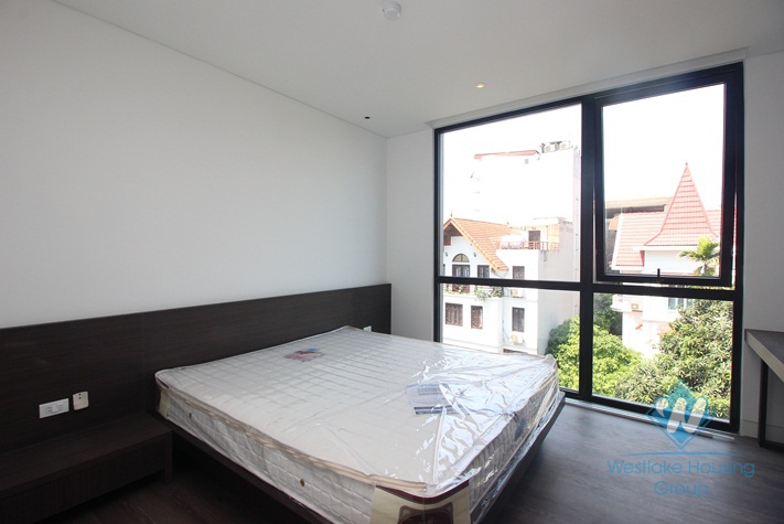 Glass wall 2 bedrooms apartment for rent in Tay Ho.